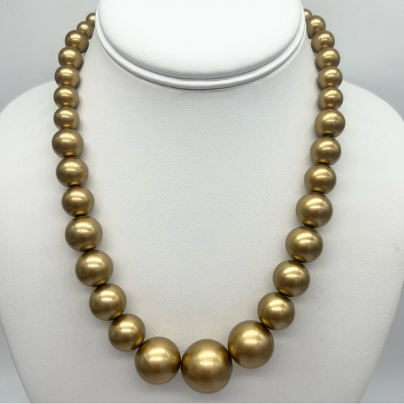 Lauren Ralph Lauren Jewelry - Lauren Ralph Lauren Gold Graduated Pearl Necklace